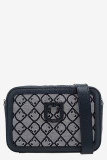 Текстильная сумка с кожаными вставками Brava Furla
