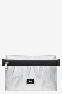 Поясная сумка серебристого цвета Labbra Like