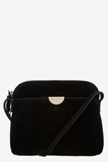 Маленькая замшевая сумка через плечо Mini Bag Coccinelle