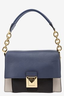 Кожаная сумка со съемным плечевым ремнем Diva Furla