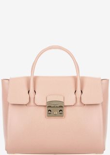 Кожаная сумка с короткими ручками Metropolis Furla