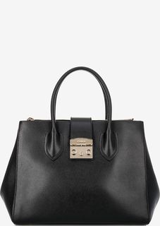 Кожаная сумка с плечевым ремнем Metropolis Furla