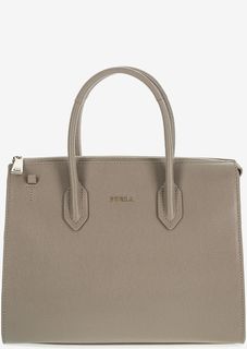 Сумка из натуральной кожи с одним отделом Pin Furla