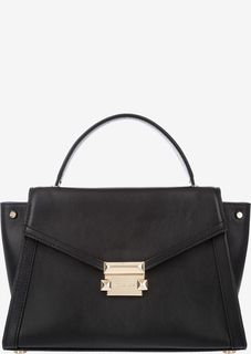 Кожаная сумка с откидным клапаном Whitney Michael Michael Kors