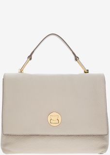 Кожаная сумка с откидным клапаном Liya Coccinelle