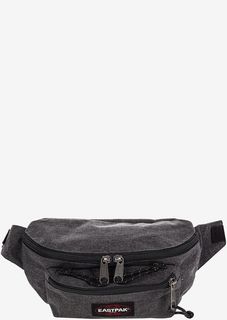 Серая поясная сумка из текстиля Eastpak