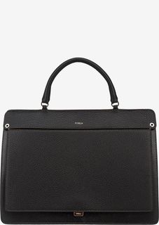 Кожаная сумка с трансформирующимся клапаном Like Furla