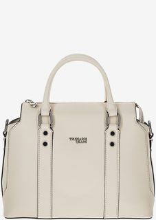 Сумка молочного цвета со съемным плечевым ремнем Trussardi Jeans