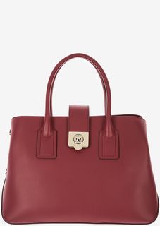 Кожаная сумка с тремя отделами Mira Furla