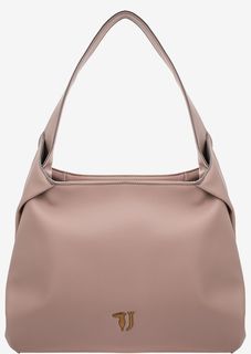 Розовая сумка с длинной ручкой Trussardi Jeans