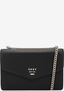 Кожаная сумка через плечо Dkny