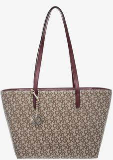Сумка с монограммой бренда Dkny
