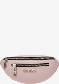 Поясная сумка розового цвета Guess