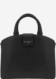 Кожаная сумка с боковыми отделениями Dkny