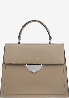 Сумка из зерненой кожи с откидным клапаном B14 Coccinelle