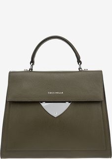 Сумка из зерненой кожи с откидным клапаном B14 Coccinelle