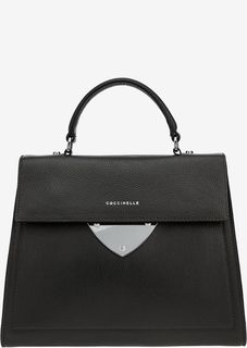 Сумка из зерненой кожи с откидным клапаном B14 Coccinelle