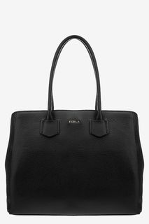 Кожаная сумка с длинными ручками Alba Furla
