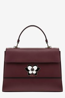 Сумка из гладкой кожи с короткой ручкой Mughetto Furla