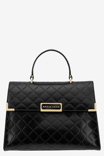 Черная сумка из натуральной кожи Belle Guess