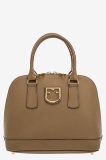 Маленькая сумка из зерненой кожи через плечо Fantastica Furla