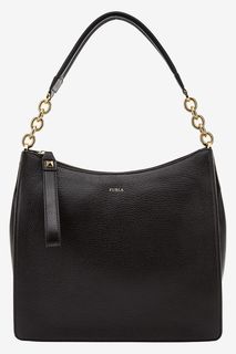 Сумка из мягкой кожи с длинной ручкой Diva Furla