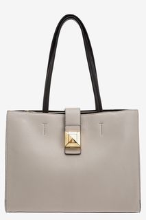 Сумка из зерненой кожи с длинными ручками Diva Furla