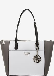 Сумка в форме трапеции с двумя отделами Guess