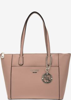 Сумка в форме трапеции с двумя отделами Guess