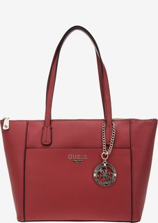 Сумка в форме трапеции с двумя отделами Guess