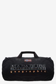 Черная сумка с логотипом бренда Napapijri