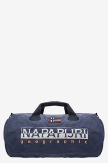 Синяя сумка с логотипом бренда Napapijri