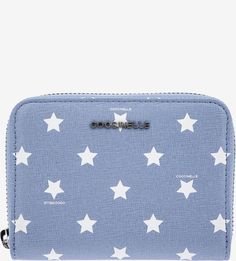 Кожаная визитница с принтом Metallic Star Print Coccinelle