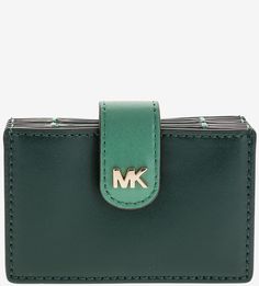 Кожаная визитница с пятью отделами для пластиковых карт Michael Michael Kors
