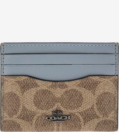 Визитница с монограммой бренда Coach