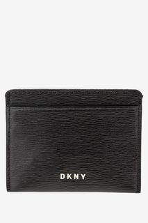 Кожаная визитница с отделом и кармашками Dkny