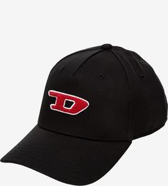 Черная бейсболка с нашивкой Diesel