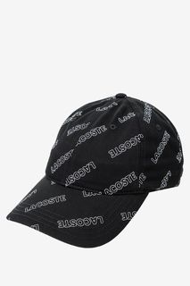Хлопковая бейсболка с логотипом бренда Lacoste