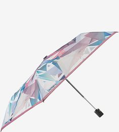 Складной автоматический зонт с разноцветным куполом Labbra