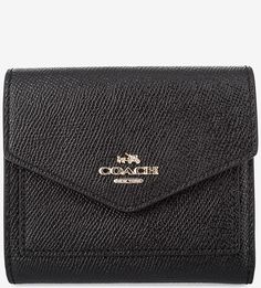 Маленький черный кошелек Coach