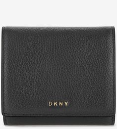 Кожаный кошелек с отделением для мелочи Dkny