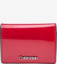 Красный кошелек с отделением для мелочи Calvin Klein Jeans