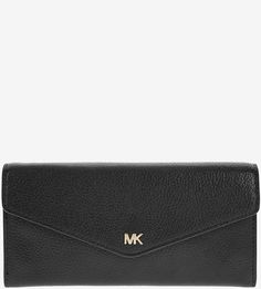 Кожаный кошелек с откидным клапаном Money Pieces Michael Michael Kors