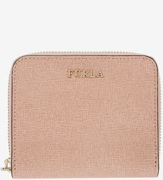 Кошелек из сафьяновой кожи на молнии Babylon Furla
