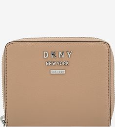 Кожаный кошелек с отделением для мелочи Dkny