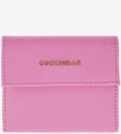 Кошелек из сафьяновой кожи Metallic Saffiano Coccinelle
