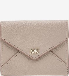 Кожаный кошелек с одним отделом для купюр Money Pieces Michael Michael Kors