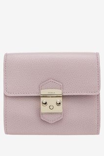 Кожаный кошелек с откидным клапаном Metropolis Furla