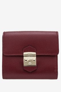 Кожаный кошелек с откидным клапаном Metropolis Furla