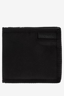Черное портмоне с цепочкой RFIDsafe Z100 Pacsafe